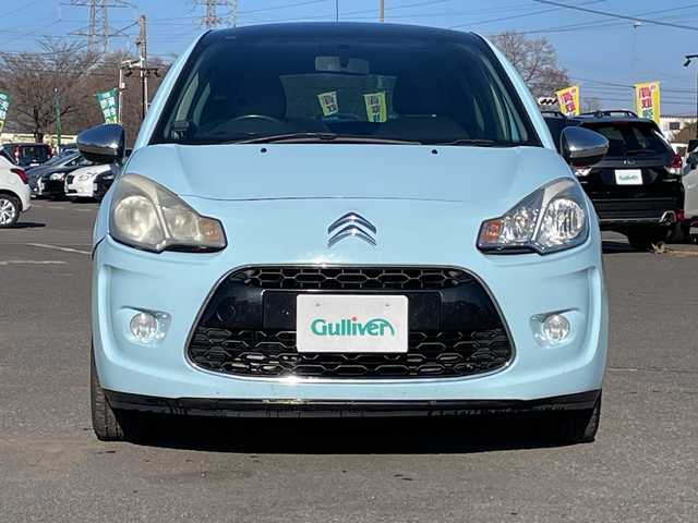 シトロエン Ｃ３ エアプレイ 道央・札幌 2011(平23)年 13.3万km ライトブルー 純正オーディオ/AM/FM/AUX/横滑り防止装置/クルーズコントロール/ETC/SPORTMODE/SNOWMODE/MTモード付AT/リモコンキー/ハロゲンヘッドライト/フォグランプ/ヘッドライトレベライザー/純正フロアマット/冬タイヤ積込（ゴムのみ）/205/55/R16/2023年/山6mm