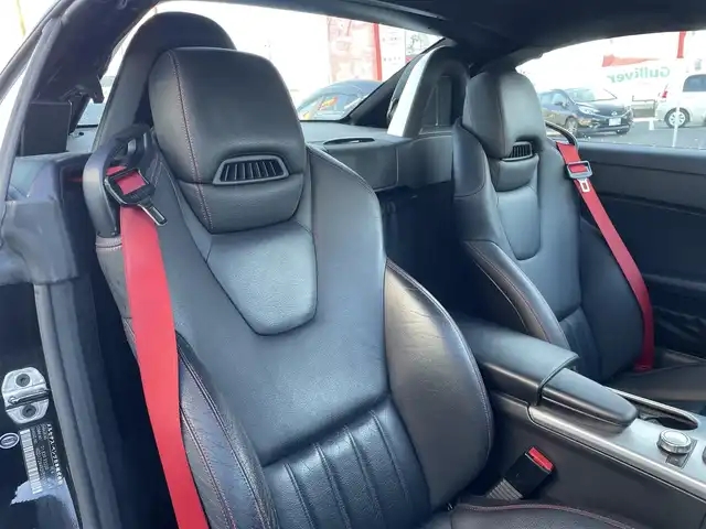 メルセデス・ベンツ ＳＬＫ２００ ブルーエフィシェンシースポーツ 福島県 2011(平23)年 4.4万km オブシディアンブラック 純正ナビ/フルセグＴＶ/ＣＤ/ＤＶＤ/ＦＭ・ＡＭ/電動オープン/レザーシート/シートヒーター/メモリーシート/パワーシート/ＥＴＣ/純正フロアマット/純正１８インチアルミ/ＨＩＤヘッドライト