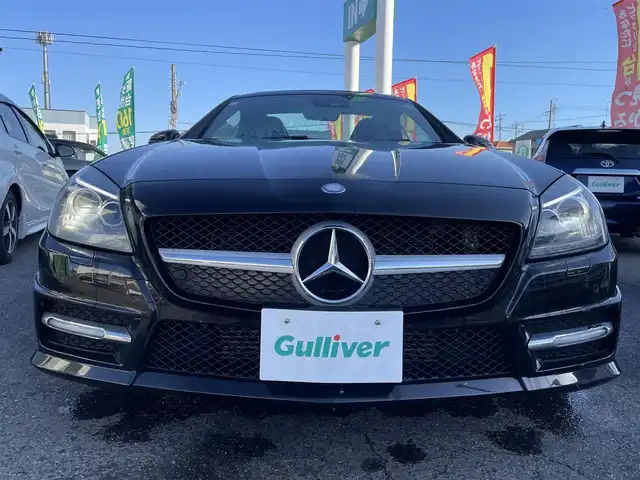 メルセデス・ベンツ ＳＬＫ２００ ブルーエフィシェンシースポーツ 福島県 2011(平23)年 4.4万km オブシディアンブラック 純正ナビ/フルセグＴＶ/ＣＤ/ＤＶＤ/ＦＭ・ＡＭ/電動オープン/レザーシート/シートヒーター/メモリーシート/パワーシート/ＥＴＣ/純正フロアマット/純正１８インチアルミ/ＨＩＤヘッドライト