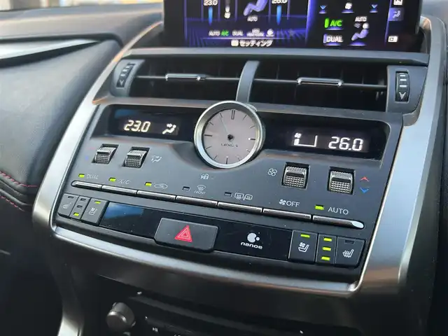 レクサス ＮＸ 300 Fスポーツ 福岡県 2018(平30)年 9.6万km ソニッククォーツ ワンオーナー/サンルーフ/Ｌｅｘｕｓｓａｆｅｔｙｓｙｓｔｅｍ＋/レーダークルーズコントロール/レーンキープアシスト/三眼ＬＥＤ　/赤革シート/前席ベンチレーション　/前席シートヒーター/純正ナビ/フルセグTV/全方位カメラ/ハンドルヒーター/パワーバックドア　/前後ドライブレコーダー/純正18インチアルミホイール/ETC/取扱説明書/保証書/スペアキー/カードキー