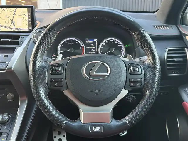 レクサス ＮＸ 300 Fスポーツ 福岡県 2018(平30)年 9.6万km ソニッククォーツ ワンオーナー/サンルーフ/Ｌｅｘｕｓｓａｆｅｔｙｓｙｓｔｅｍ＋/レーダークルーズコントロール/レーンキープアシスト/三眼ＬＥＤ　/赤革シート/前席ベンチレーション　/前席シートヒーター/純正ナビ/フルセグTV/全方位カメラ/ハンドルヒーター/パワーバックドア　/前後ドライブレコーダー/純正18インチアルミホイール/ETC/取扱説明書/保証書/スペアキー/カードキー