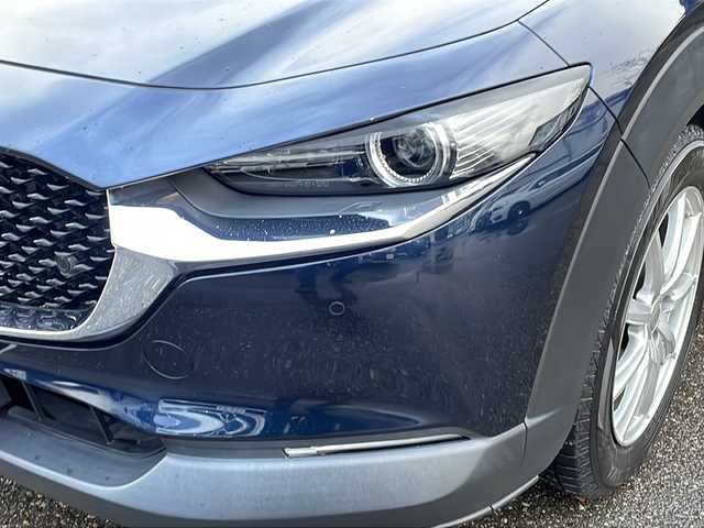 マツダ ＣＸ－３０ 20S プロアクティブツーリングセレ 福井県 2022(令4)年 2.6万km ディープクリスタルブルーマイカ ワンオーナー/４WD/メーカーオプション/・CD/DVD+地上デジタルTVチューナー（フルセグ）/・スーパーUVカットガラス＋IRカットガラス/・360°セーフティパッケージ/純正メモリナビゲーション/（CD/DVD/BT）/フルセグテレビ/３６０°カメラ/プリクラッシュセーフティ/ブラインドスポットモニター/アダプティブクルーズコントロール/レーンキープアシスト/ヘッドアップディスプレイ/パワーバックドア/クリアランスソナー/D席パワーシート/（シートメモリ付き）/前席シートヒーター/LEDヘッドライト/LEDフォグランプ/オートライト/オートハイビーム/ステアリングヒーター/前後ドライブレコーダー/ETC(ビルトイン)/パドルシフト/プッシュスタート/スマートキー/保証書/取扱説明書