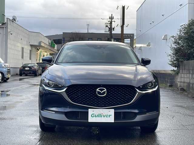 マツダ ＣＸ－３０ 20S プロアクティブツーリングセレ 福井県 2022(令4)年 2.6万km ディープクリスタルブルーマイカ ワンオーナー/４WD/メーカーオプション/・CD/DVD+地上デジタルTVチューナー（フルセグ）/・スーパーUVカットガラス＋IRカットガラス/・360°セーフティパッケージ/純正メモリナビゲーション/（CD/DVD/BT）/フルセグテレビ/３６０°カメラ/プリクラッシュセーフティ/ブラインドスポットモニター/アダプティブクルーズコントロール/レーンキープアシスト/ヘッドアップディスプレイ/パワーバックドア/クリアランスソナー/D席パワーシート/（シートメモリ付き）/前席シートヒーター/LEDヘッドライト/LEDフォグランプ/オートライト/オートハイビーム/ステアリングヒーター/前後ドライブレコーダー/ETC(ビルトイン)/パドルシフト/プッシュスタート/スマートキー/保証書/取扱説明書