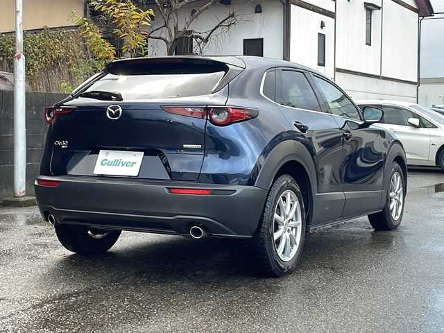マツダ ＣＸ－３０ 20S プロアクティブツーリングセレ 福井県 2022(令4)年 2.6万km ディープクリスタルブルーマイカ ワンオーナー/４WD/メーカーオプション/・CD/DVD+地上デジタルTVチューナー（フルセグ）/・スーパーUVカットガラス＋IRカットガラス/・360°セーフティパッケージ/純正メモリナビゲーション/（CD/DVD/BT）/フルセグテレビ/３６０°カメラ/プリクラッシュセーフティ/ブラインドスポットモニター/アダプティブクルーズコントロール/レーンキープアシスト/ヘッドアップディスプレイ/パワーバックドア/クリアランスソナー/D席パワーシート/（シートメモリ付き）/前席シートヒーター/LEDヘッドライト/LEDフォグランプ/オートライト/オートハイビーム/ステアリングヒーター/前後ドライブレコーダー/ETC(ビルトイン)/パドルシフト/プッシュスタート/スマートキー/保証書/取扱説明書