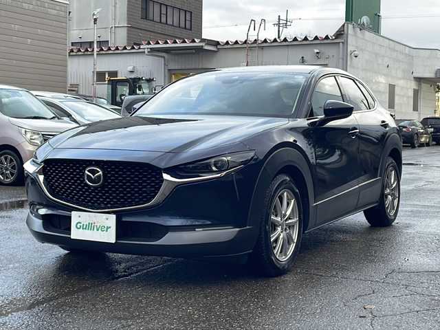 マツダ ＣＸ－３０ 20S プロアクティブツーリングセレ 福井県 2022(令4)年 2.6万km ディープクリスタルブルーマイカ ワンオーナー/４WD/メーカーオプション/・CD/DVD+地上デジタルTVチューナー（フルセグ）/・スーパーUVカットガラス＋IRカットガラス/・360°セーフティパッケージ/純正メモリナビゲーション/（CD/DVD/BT）/フルセグテレビ/３６０°カメラ/プリクラッシュセーフティ/ブラインドスポットモニター/アダプティブクルーズコントロール/レーンキープアシスト/ヘッドアップディスプレイ/パワーバックドア/クリアランスソナー/D席パワーシート/（シートメモリ付き）/前席シートヒーター/LEDヘッドライト/LEDフォグランプ/オートライト/オートハイビーム/ステアリングヒーター/前後ドライブレコーダー/ETC(ビルトイン)/パドルシフト/プッシュスタート/スマートキー/保証書/取扱説明書