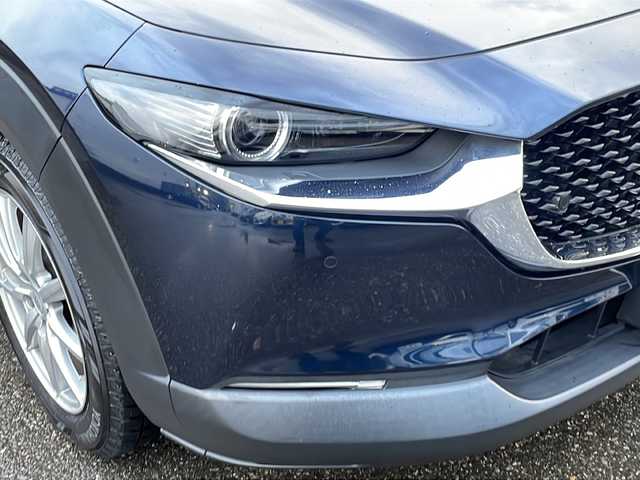 マツダ ＣＸ－３０ 20S プロアクティブツーリングセレ 福井県 2022(令4)年 2.6万km ディープクリスタルブルーマイカ ワンオーナー/４WD/メーカーオプション/・CD/DVD+地上デジタルTVチューナー（フルセグ）/・スーパーUVカットガラス＋IRカットガラス/・360°セーフティパッケージ/純正メモリナビゲーション/（CD/DVD/BT）/フルセグテレビ/３６０°カメラ/プリクラッシュセーフティ/ブラインドスポットモニター/アダプティブクルーズコントロール/レーンキープアシスト/ヘッドアップディスプレイ/パワーバックドア/クリアランスソナー/D席パワーシート/（シートメモリ付き）/前席シートヒーター/LEDヘッドライト/LEDフォグランプ/オートライト/オートハイビーム/ステアリングヒーター/前後ドライブレコーダー/ETC(ビルトイン)/パドルシフト/プッシュスタート/スマートキー/保証書/取扱説明書