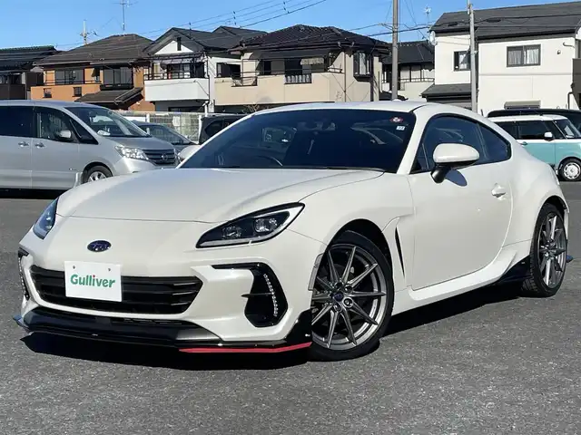 スバル ＢＲＺ S 千葉県 2021(令3)年 1.7万km クリスタルホワイトP ワンオーナー/STIエアロパッケージ/STIスカートリップ/LEDアクセサリーライナー/OPカロッツェリア9型ナビ/フルセグTV/バックカメラ/純正18インチAW/LEDヘッドライト/シートヒーター/スマートキー/プッシュスタート/保証書/取扱説明書/スペアキー有