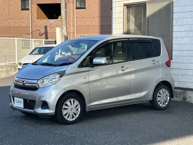日産 デイズ J 福岡県 2018(平30)年 12.5万km スターリングシルバーM 純正メモリナビ【MJ118D-W】/　（AM/FM/Bluetooth/ipod/WALKMAN/フルセグTV）/安全装備/・インテリジェントエマージェンシーブレーキ/・ビークルダイナミクスコントロール/・ハイビームアシストスイッチ/ETC/電格ミラー/ドアミラー調整スイッチ/純正フロアマット/ISOFIX/ドアバイザー/スペアキー×１/保証書/取扱説明書