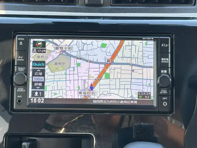 日産 デイズ J 福岡県 2018(平30)年 12.5万km スターリングシルバーM 純正メモリナビ【MJ118D-W】/　（AM/FM/Bluetooth/ipod/WALKMAN/フルセグTV）/安全装備/・インテリジェントエマージェンシーブレーキ/・ビークルダイナミクスコントロール/・ハイビームアシストスイッチ/ETC/電格ミラー/ドアミラー調整スイッチ/純正フロアマット/ISOFIX/ドアバイザー/スペアキー×１/保証書/取扱説明書