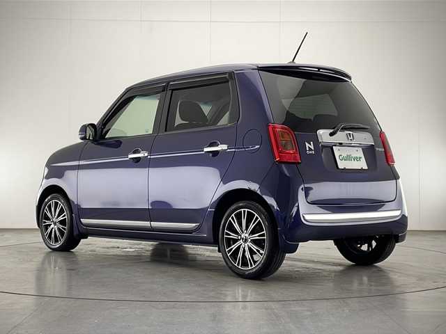 ホンダ Ｎ ＯＮＥ プレミアム ツアラー 宮崎県 2012(平24)年 6.9万km プレミアムブルームーンパール 禁煙車/純正ナビTV/（VXM-145VFi/CD/DVD/Bluetooth/フルセグTV)/純正バックカメラ/純正オートアラーム/純正マッドガード/純正キセノンオートライト/純正フォグ/純正ルーフエンドスポイラー/純正フロアマット/社外15インチアルミ/ウインカードアミラー/リアプライバシーガラス/オートエアコン/電動格納ミラー/ETC/スマートキー/プッシュエンジンスタート/スペアキー/新車時保証書/取扱い説明書