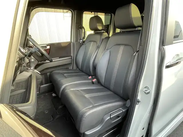 ホンダ Ｎ ＢＯＸ カスタム L ターボ 滋賀県 2021(令3)年 2.8万km パールⅡ 社外ナビ/Bluetooth/USB/CD/DVD/フルセグテレビ/バックカメラ/ホンダセンシング/・衝突軽減ブレーキ/・誤発進抑制機能/・後方誤発進抑制機能/・歩行者事故低減ステアリング/・先行車発進お知らせ機能/・アダプティブクルーズコントロール/・オートハイビーム/ETC/後席モニター/レザーシート/D/N席シートヒーター /両側パワースライドドア/LEDヘッドライト/オートライト/アイドリングストップ/プッシュスタート /スマートキー