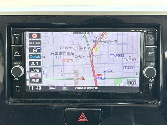 日産 デイズ ルークス ハイウェイスターX 岐阜県 2018(平30)年 7万km ホワイトパール /純正メモリナビ/(Bluetooth/CD/USB/TV)//前方ドライブレコーダー//バックカメラ//全方位カメラ//レーンアシスト//衝突軽減ブレーキ//アイドリングストップ//片側パワースライドドア//ETC//LEDヘッドライト//純正14インチアルミホイール//プッシュスタート&スマートキー