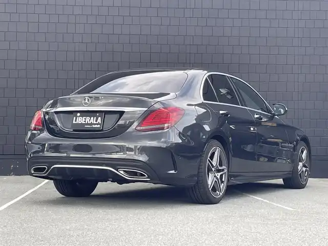 メルセデス・ベンツ Ｃ１８０ アバンギャルド AMGライン 三重県 2021(令3)年 4.5万km グレー グラファイトグレー/ACC/レーダーセーフティ/純正ナビ/バックカメラ/フルセグTV/純正18インチアルミ/LEDヘッドライト　/ブラックレザーシート/シートヒーター/パワーシート/ETC車載器/AppleCarPlay/AndroidAuto