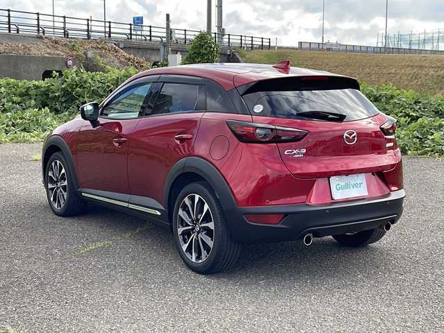 マツダ ＣＸ－３ 20SプロアクティブSパッケージ 新潟県 2019(令1)年 5.3万km ソウルレッドクリスタルM 4WD/純正SDナビ/CD/DVD/BT/フルセグテレビ/全方位カメラ/ETC/ドライブレコーダー/衝突被害軽減ブレーキ/レーンキープアシスト/レーダークルーズコントロール/半革シート/運転席パワーシート/シートヒーター /ステアリングヒーター/ステアリングスイッチ/パドルシフト/コーナーセンサー/スマートキー/プッシュスタート/LEDヘッドライト/オートライト/オートハイビーム/フォグランプ/純正18インチアルミホイール