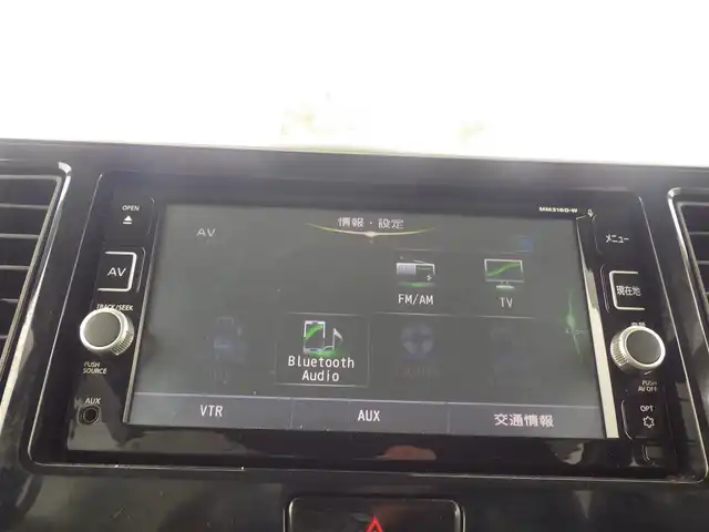 日産 デイズ ルークス ハイウェイスターX 千葉県 2017(平29)年 4万km モカブラウンP エマージェンシーブレーキ/左パワースライドドア/右イージークローザードア/純正メモリーナビ/地デジTV/【DVD/CD再生機能　Bluetooth接続】/アラウンドビューモニター/ドライブレコーダー（前後撮影）/革巻きステアリング/ETC/LEDヘッドライト/フォグライト/ウインカーミラー/純正14インチアルミホイル/インテリジェントキー