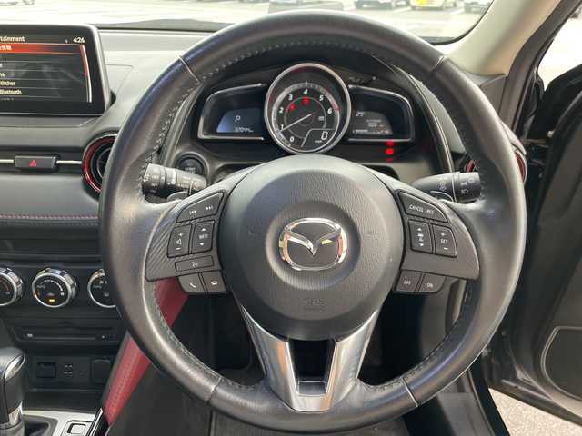 マツダ ＣＸ－３ XD ツーリング 愛知県 2016(平28)年 3.3万km ディープクリスタルブルーマイカ 純正ナビ/全方位カメラ/シートヒーター/バックカメラ/クルーズコントロール/ヘッドアップディスプレイ/パワーシート/純正アルミホイール/Bluetooth/LEDヘッドライト/ステアリングヒーター/コーナーセンサー/パドルシフト/レーンキープアシスト/ETC/ステアリングスイッチ/スマートキー/プッシュスタート