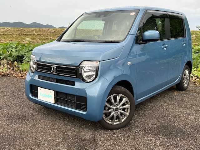 ホンダ Ｎ ＷＧＮ L ホンダセンシング 新潟県 2020(令2)年 3万km ホライズンシーブルーパール ワンオーナー/純正インターナビ(VXM-194VFi)/CD/DVD/DTV/BT/USB/iPod/AUX/HondaSENSING/・渋滞追従機能付ACC(アダプティブクルーズコントロール)/・衝突軽減ブレーキ(CMBS)/・誤発進抑制機能/・歩行者事故低減ステアリング/・先行車発進お知らせ機能/・路外逸脱抑制機能/・LKAS(車線維持支援システム)/・後方誤発進抑制機能/・オートハイビーム/バックカメラ/リアコーナーセンサー/充電用USBジャック(急速充電タイプ対応2個付)/前席シートヒーター/カーテンエアバッグ/純正ビルトインETC/純正フロアマット/純正ドアバイザー/スマートキー/スペアキー/保証書/取説