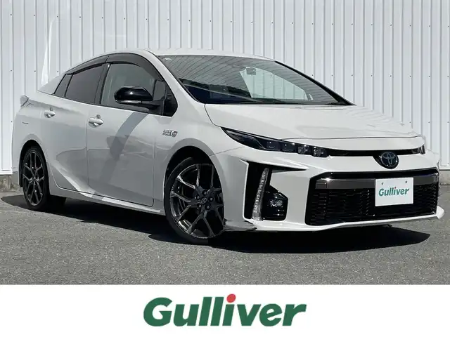 トヨタ プリウス ＰＨＶ Sナビパッケージ・GRスポーツ 福岡県 2018(平30)年 9.5万km ホワイトパールクリスタルシャイン トヨタセーフティセンス/PCS/LDA/純正１１．６インチナビ/フルセグTV/BT/iPod/USB/AUX/AM/FM/バックカメラ/ＧＲ専用ハーフレザーシート/レーダークルーズコントロール/前席シートヒーター/ＬＥＤオートライト/オートハイビーム/フォグランプ/ＥＴＣ２．０/ステアリングリモコン/スマートキー/プッシュスタート