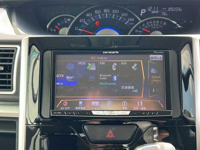 ダイハツ タント カスタム X 山形県 2014(平26)年 9万km ブラックマイカメタリック 禁煙車/4WD/社外SDナビ/（Bluetooth/CD/DVD/フルセグ)/片側パワースライドドア/LEDオートライト/フォグランプ/ETC/社外AW/純正フロアット/社外AWスタッドレス(155/65/R14・6mm)4本積載/電動格納ウィンカーミラー/スマートキー/エンジンスターター/ドアバイザー/記録簿/取扱説明書/保証書