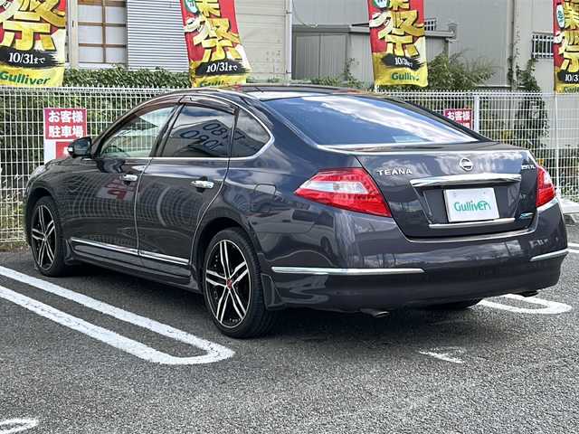 日産 ティアナ 250XL 兵庫県 2008(平20)年 6.3万km ディープアメジストグレー 純正HDDナビ/バックカメラ/ビルトインETC/前席パワーシート/インテリジェントキー/プッシュスタート/社外18インチAW/保証書/取説