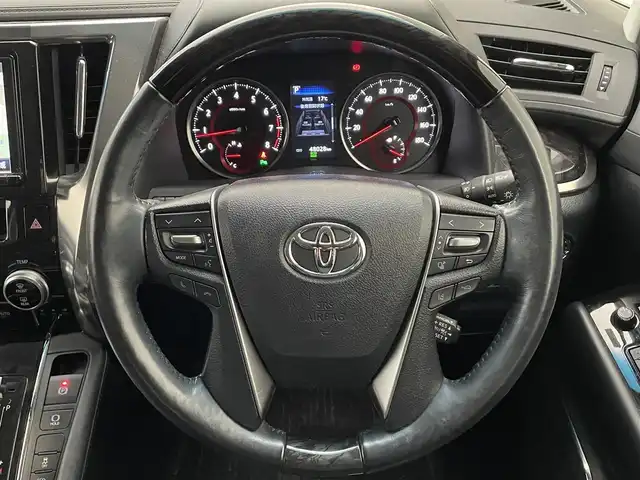 トヨタ ヴェルファイア Z Gエディション 滋賀県 2018(平30)年 4.8万km ブラック モデリスタエアロ/フリップダウンモニター/両側パワースライドドア/純正9インチナビ【NSZT-Y66T】/（AM/FM/CD/DVD/フルセグ/Bluetooth）/バックカメラ/フロントカメラ/ETC/テレビキャンセラー/デジタルインナーミラー/トヨタセーフティセンス/・踏み間違い防止アシスト/・ブレーキアシスト/・プリクラッシュブレーキアシスト/・ヒルスタート（坂道発進）アシスト/・前方衝突防止支援システム/・VDC（ビークルダイナミクスコントロール）/・レーンキープアシスト/・車間自動制御システム/・ASCD（オートスピードコントロール装置）/・ABS（アンチロックブレーキシステム）/・コーナー・バックセンサー（ソナー）/・標識検知機能/・盗難防止アラーム	/運転席・助手席シートヒーター/運転席・助手席シートクーラー/電動格納ミラー/電子パーキング/ブレーキホールド/ステアリングスイッチ/オートライト/LEDヘッドライト/フロントフォグ/フルオートエアコン/USB端子/プッシュスタート/スマートキー/純正フロアマット