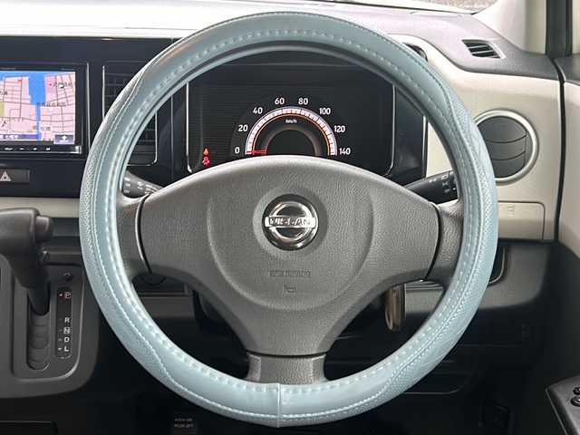 日産 モコ X 石川県 2012(平24)年 4万km スノーパールホワイト 社外メモリーナビゲーション/【FM/AM・CD・ワンセグTV】/・バックカメラ/ETC/前後ドラレコ/プッシュスタート/オートライト/・ハロゲンライト/電格ミラー/・ウィンカーミラー/オートウィンドウ/社外フロアマット