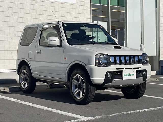 スズキ ジムニー クロスアドベンチャー XC 静岡県 2012(平24)年 6.8万km パールホワイト /社外CD//ポータブルナビ//純正16インチAW//ハーフレザーシート//キーレス//ETC