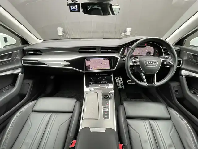 アウディ Ａ６ アバント45TFSIクワトロ スポーツ 長野県 2020(令2)年 3.4万km パール 黒革シート /HDマトリクスLED /MMIナビ /TV /360°カメラ /純正OP21インチAW /バーチャルコックピット /パワーバックドア /PWシート /シートヒーター /ACC /サイドアシスト /アドバンストキー /ETC2.0 /ドラレコ