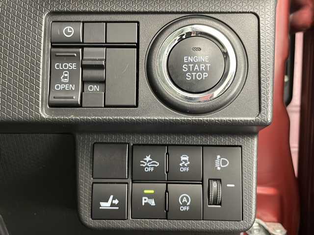 ダイハツ タント X セレクション 宮崎県 2020(令2)年 1.9万km ファイアークォーツレッドM 禁煙車/衝突被害軽減ブレーキ/純正ナビTV/（NMZK-W71D/CD/DVD/Bluetooth/フルセグTV)/純正セキュリティアラーム/純正ドライブレコーダー/純正ルーフエンドスポイラー/純正LEDオートライト/純正フロアマット/左側電動スライドドア/全方位モニター/クリアランスソナー/オートエアコン/前席シートヒーター/オート電動格納ミラー/リアプライバシーガラス/スマートキー/プッシュエンジンスタート