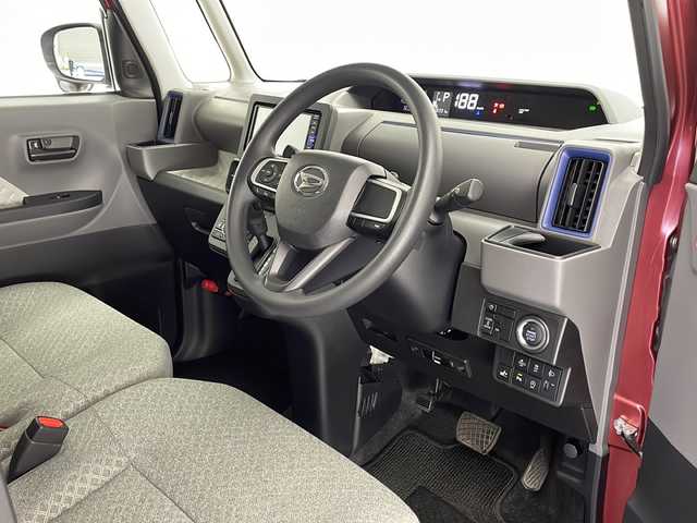 ダイハツ タント X セレクション 宮崎県 2020(令2)年 1.9万km ファイアークォーツレッドM 禁煙車/衝突被害軽減ブレーキ/純正ナビTV/（NMZK-W71D/CD/DVD/Bluetooth/フルセグTV)/純正セキュリティアラーム/純正ドライブレコーダー/純正ルーフエンドスポイラー/純正LEDオートライト/純正フロアマット/左側電動スライドドア/全方位モニター/クリアランスソナー/オートエアコン/前席シートヒーター/オート電動格納ミラー/リアプライバシーガラス/スマートキー/プッシュエンジンスタート