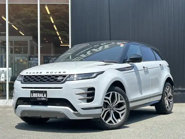 ランドローバー レンジローバーイヴォーク Rダイナミック S 福岡県 2021(令3)年 3.3万km ユーロンホワイト アダプティブクルーズコントロール/ブラインドスポットモニター/レーンキープアシスト/純正ナビ/Applecarplay/androidauto/Bluetooth/全方位カメラ/黒革シート/シートヒーター/LEDヘッドライト/オートハイビーム/パワーバックドア/ハンドルヒーター/ステアリングスイッチ/前後ドライブレコーダー/純正20インチアルミホイール/ETC