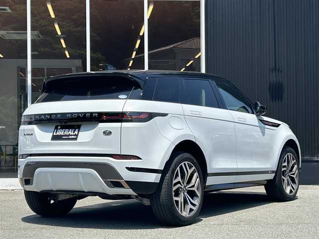 ランドローバー レンジローバーイヴォーク Rダイナミック S 福岡県 2021(令3)年 3.3万km ユーロンホワイト アダプティブクルーズコントロール/ブラインドスポットモニター/レーンキープアシスト/純正ナビ/Applecarplay/androidauto/Bluetooth/全方位カメラ/黒革シート/シートヒーター/LEDヘッドライト/オートハイビーム/パワーバックドア/ハンドルヒーター/ステアリングスイッチ/前後ドライブレコーダー/純正20インチアルミホイール/ETC