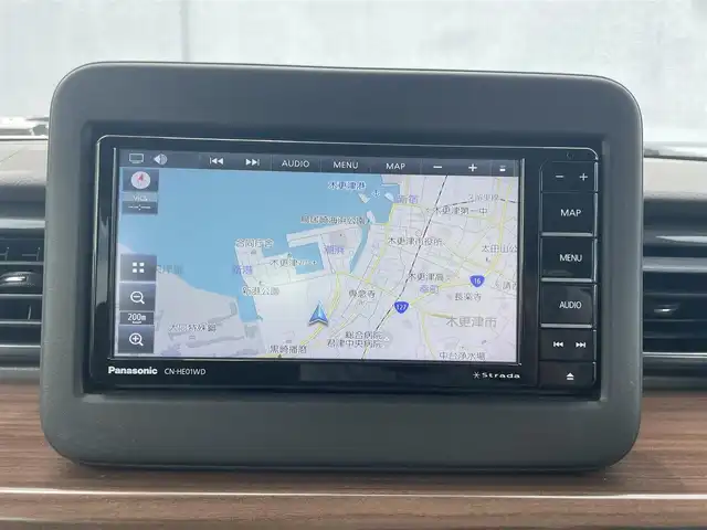 スズキ ラパン ＬＣ X 千葉県 2022(令4)年 2.3万km アーバンブラウンパールメタリック/ソフトベージュ2トーン 社外ナビ　/フルセグＴＶ　/Ｂｌｕｅｔｏｏｔｈ接続あり　/前席シートヒーター　/ＵＳＢ/オートライト　/ＬＥＤヘッドライト　/スマートキー　/プッシュスタート　/衝突被害軽減ブレーキ　/レーンアシスト　/コーナーセンサー