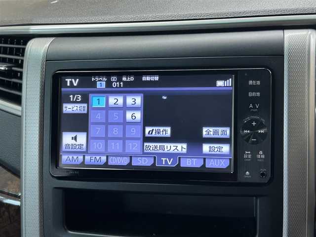 トヨタ ヴェルファイア 2．4Z 兵庫県 2012(平24)年 10.2万km ブラック /ナビ(NSZT-W61G)//TV/CD/DVD/Bluetooth//フリップダウンモニター//両側パワースライドドア//ETC//バックカメラ//純正フロアマット//純正アルミホイール//ドアバイザー//オートライト