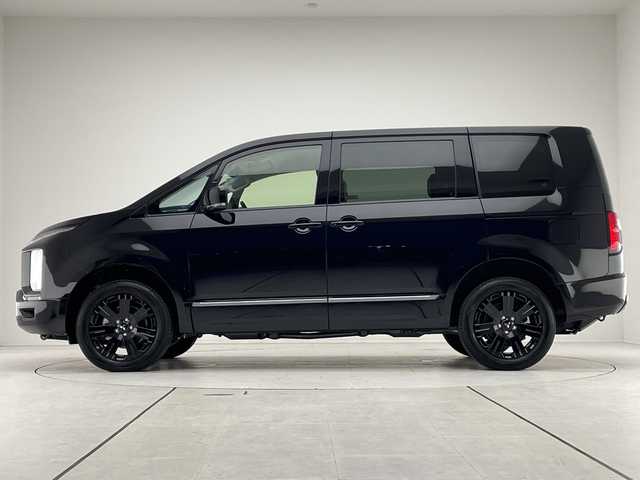 三菱 デリカＤ：５ ブラックエディション 愛知県 2025(令7)年 0.1千km アメジストブラック 登録済未使用車/純正ALPINE11型ナビ/レーダークルーズコントロール/シートヒーター/全方位カメラ/両側パワースライドドア/バックカメラ/電動リアゲート/パワーシート/純正アルミホイール/ブラインドスポットモニター/LEDヘッドライト/４WD/オートマチックハイビーム/ステアリングスイッチ/スマートキー/プッシュスタート