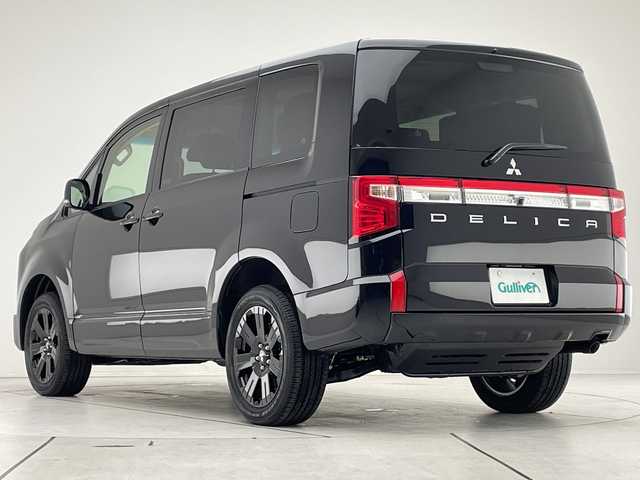 三菱 デリカＤ：５ ブラックエディション 愛知県 2025(令7)年 0.1千km アメジストブラック 登録済未使用車/純正ALPINE11型ナビ/レーダークルーズコントロール/シートヒーター/全方位カメラ/両側パワースライドドア/バックカメラ/電動リアゲート/パワーシート/純正アルミホイール/ブラインドスポットモニター/LEDヘッドライト/４WD/オートマチックハイビーム/ステアリングスイッチ/スマートキー/プッシュスタート