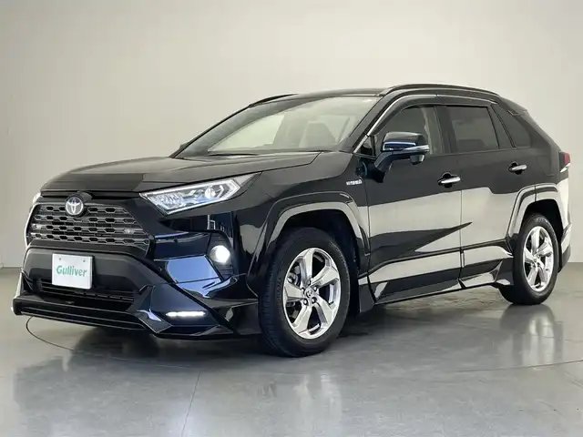 トヨタ ＲＡＶ４ ハイブリッドG 愛知県 2020(令2)年 6.3万km アティチュードブラックマイカ 純９型ナビ　ムーンルーフ　ＴＲＤ　デジイン　ＢＳＭ　禁煙車　バックカメラ　フルセグＴＶ　ＥＴＣ２．０　前後ドラレコ　シートヒーター　セーフティセンス　ＨＤＭＩ　レーダー探知機　電動リヤゲート　衝突軽減