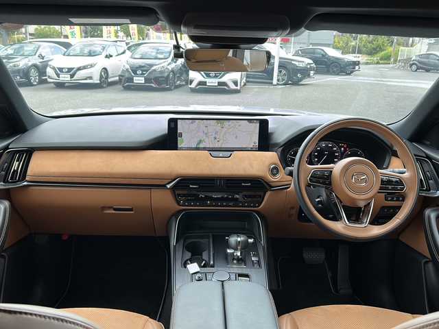 マツダ ＣＸ－６０ XD HV プレミアムスポーツ 大阪府 2023(令5)年 2.1万km ロジウムホワイトプレミアムメタリック １オーナー　サンルーフ　衝突軽減　１２．３コネクトディスプレイ　ＢＯＳＥ　全方位カメラ　フルセグＴＶ　ＨＤＭＩ　Bluetooth　茶革シート　パワーシート　温冷席　シートメモリ　ハンドルヒーター　レーダークルコン　ＢＳＭ　ＥＴＣ　パドルシフト　前後ドライブレコーダー　LEDヘッドライト　置くだけ充電　純正フロアマット　純正アルミホイール　プッシュスタート　スマートキー　スペアキー　取扱説明書　保証書