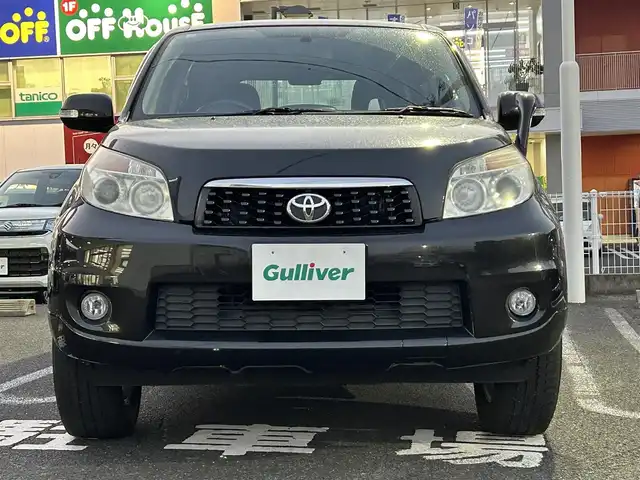 トヨタ ラッシュ G 長崎県 2011(平23)年 6.2万km ブラックマイカメタリック 社外ディスプレイオーディオ（ＣＤ／ＤＶＤ）/4WD/背面タイヤ/AAC/電動格納ミラー/キセノンヘッドライト/ABS/PW