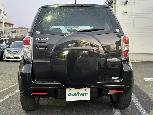 トヨタ ラッシュ G 長崎県 2011(平23)年 6.2万km ブラックマイカメタリック 社外ディスプレイオーディオ（ＣＤ／ＤＶＤ）/4WD/背面タイヤ/AAC/電動格納ミラー/キセノンヘッドライト/ABS/PW