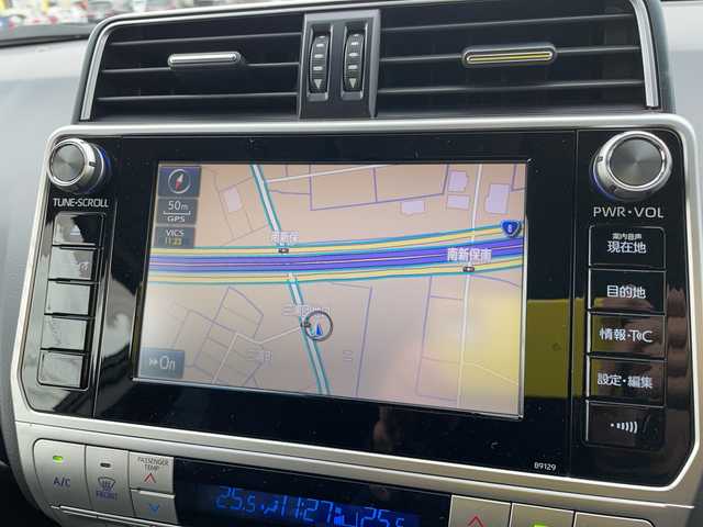 トヨタ ランドクルーザー プラド TX Lパッケージ 石川県 2019(令1)年 4.2万km パール ４ＷＤ　純正メーカーナビ　フルセグＴＶ　パノラマモニター　ＬＥＤヘッドライト　ＥＴＣ２．０　オプションアルミ　純正エアロ　黒革シート　シートヒーター＆クーラー　ガナドールマフラー　ドラレコ　保証書