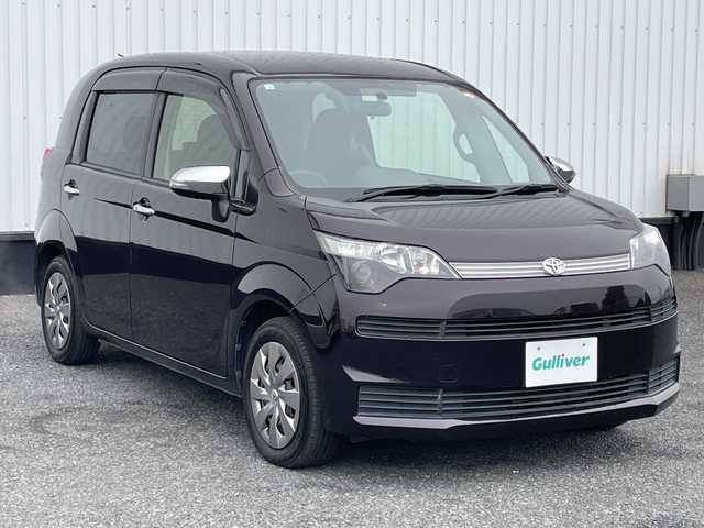 トヨタ スペイド F ジャック 千葉県 2014(平26)年 6.6万km ボルドーマイカメタリック 純正7インチメモリナビ/(フルセグTV/CD/DVD/BT/FM/AM)/片側パワースライドドア/ETC/オートライト/シートリフター/プッシュスタート/スマートキー/フロアマット/保証書