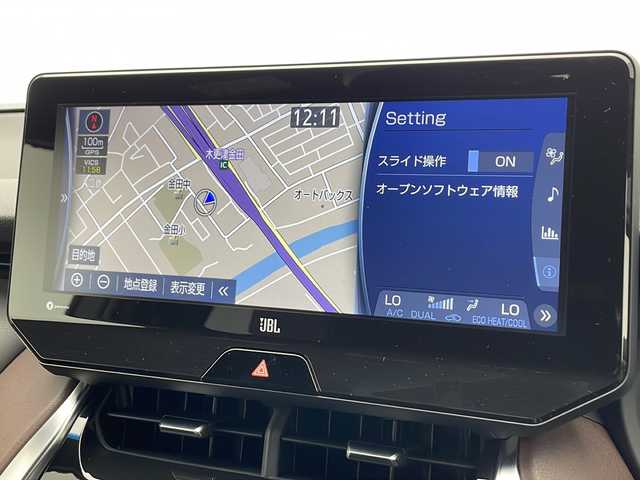トヨタ ハリアー ハイブリッド Z 千葉県 2020(令2)年 2.8万km プレシャスブラックパール 純正ディスプレイオーディオ/　　ナビ/フルセグ/BT/AM/FM/Miracast/JBLサラウンド/トヨタセーフティセンス/ プリクラッシュセーフティ/ レーントレーシングアシスト/ レーンディパーチャーアラート/ ロードサインアシスト/ レーダークルーズコントロール/ オートマチックハイビーム/ リアクロストラフィックアラート/ ブラインドスポットモニター/パノラミックビューモニター/ビルトインETC2.0/デジタルインナーミラー/パワーバックドア/運転席パワーシート/ハーフレザー シート/純正19インチAW/純正フロアマット/革巻きステアリング/ステアリングリモコン/電子パーキング/オートブレーキホールド/プッシュスタート/スマートキー