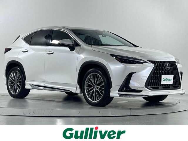 レクサス ＮＸ 250 バージョンL 佐賀県 2022(令4)年 3.2万km ソニッククォーツ ワンオーナー/純正ナビ/（フルセグ/Bluetooth/CD/DVD）/サンルーフ/モデリスタエアロ（フロント・リアアンダー・サイド）/全周囲カメラ/クルーズコントロール(追従あり)/ブラインドスポットモニター/前後ドライブレコーダー/テレビキャンセラー/置くだけ充電/デジタルインナーミラー/パワーバックドア/シートメモリー/シートヒーター/エアシート/スカッフプレート/ビルドインETC/レーンキープアシスト/オートライト/オートマチックハイビーム/保証書/カードキー/プロアクティブドライビングアシスト/リアカメラディテクション/パーキングアシストブレーキ/クリアランスソナー/リアクロストラフィックアラート/ワードサインアシスト/レーンディパーチャーアラート/安心降車アシスト/パドルシフト/ステアリングスイッチ