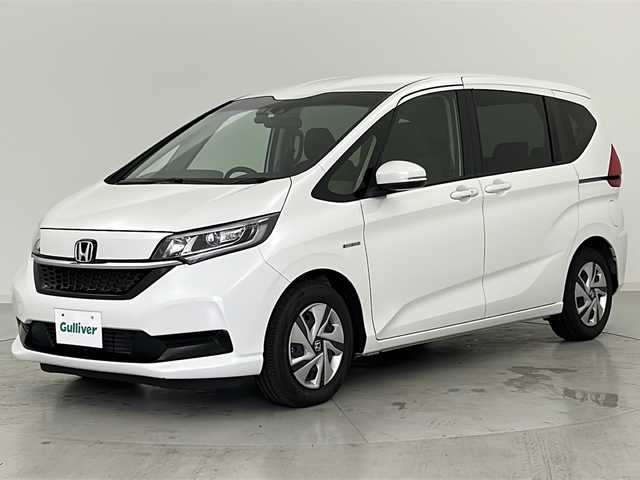 ホンダ フリード ハイブリット G ホンダセンシング 宮城県 2021(令3)年 3.8万km プラチナホワイトパール Honda SENSING	/・衝突軽減ブレーキ/・路外逸脱抑制機能		/・アダプティブクルーズコントロール	/・車線維持支援システム/バックカメラ/純正7型ナビ　地図SD無/フルセグTV/ビルトインETC/ドライブレコーダー（F）/LEDヘッドライト/フロアマット/ステアリングスイッチ/プッシュスタート/スマートキー×2/横滑り防止装置