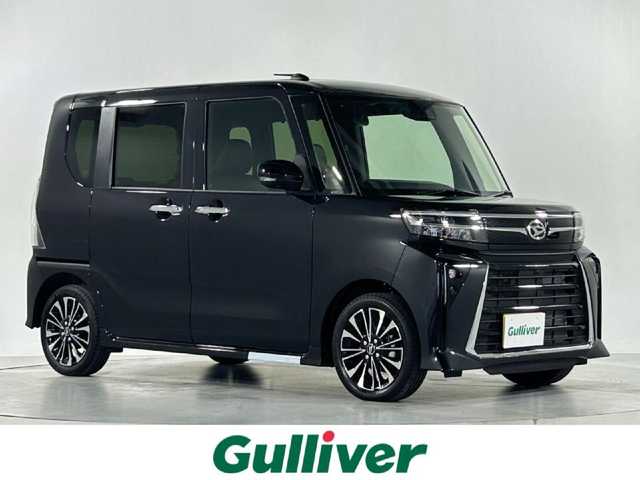 ダイハツ タント カスタム RS 佐賀県 2024(令6)年 0.1万km未満 ブラックマイカメタリック 衝突被害軽減システム/レーンアシスト/オートエアコン/電子パーキング/LEDヘッドライト/盗難防止装置/横滑り防止装置/オートライト/オートマチックハイビーム/スマートキー/プッシュスタート/純正フロアマット/純正15インチアルミホイール/ブレーキ制御付誤発進抑制機能/ふらつき警報/先行車発進お知らせ機能/標識認識機能/コーナーセンサー