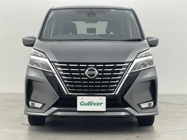 日産 セレナ ハイウェイスター V 群馬県 2020(令2)年 2.4万km ダークメタルグレー 純正ナビ(MJ119D-W)/AM/FM/CD/DVD/SD/BT/フルセグ/バックカメラ/社外ドライブレコーダー(HDR-102)/両側パワースライドドア/ハンズフリーオートスライドドア/クルーズコントロール/エマージェンシーブレーキ/LDW(車線逸脱警報)/インテリジェントBSI（後側方衝突防止支援システム）/BSW（後側方車両検知警報）/LEDヘッドライト/スマートキー/プッシュスタート