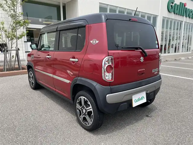 スズキ ハスラー X 石川県 2014(平26)年 4.4万km フェニックスレッドパール/ブルーイッシュブラックパール 社外メモリーナビ/CD/ワンセグTV/オートライト/ETC/スマートキー/プッシュスタート/電動ミラー/レーダーブレーキ/シートヒーター/オートエアコン/ベンチシート