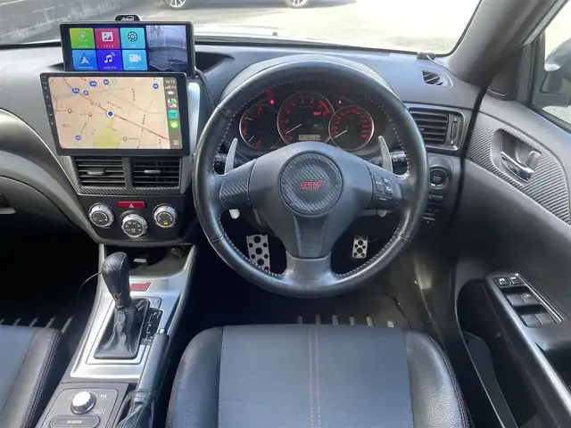 スバル インプレッサ ＷＲＸ STI A－Line 埼玉県 2013(平25)年 9.2万km サテンホワイトパール /4WD/ICターボ//社外ディスプレイオーディオ//AppleCarPlay/AndroidAuto//バックカメラ//クルーズコントロール//ETC//スマートキーx2//キセノン//運転席パワーシート//ハーフレザーシート//革巻きステアリング//W.サイド/カーテンエアバッグ//ABS//横滑り防止装置//Fフォグランプ//プライバシーガラス//純正18インチAW//新車時保証書//取扱説明書