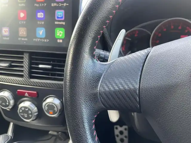スバル インプレッサ ＷＲＸ STI A－Line 埼玉県 2013(平25)年 9.2万km サテンホワイトパール /4WD/ICターボ//社外ディスプレイオーディオ//AppleCarPlay/AndroidAuto//バックカメラ//クルーズコントロール//ETC//スマートキーx2//キセノン//運転席パワーシート//ハーフレザーシート//革巻きステアリング//W.サイド/カーテンエアバッグ//ABS//横滑り防止装置//Fフォグランプ//プライバシーガラス//純正18インチAW//新車時保証書//取扱説明書